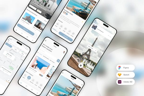 Culture Trip Travel Mobile App UI Kit