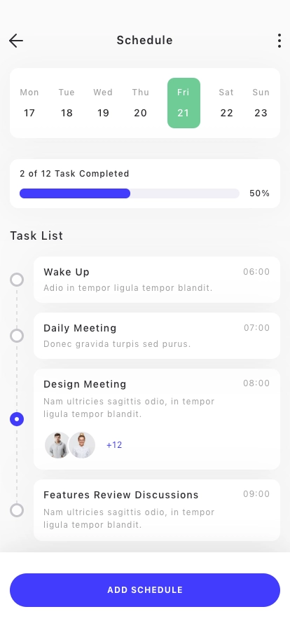 Manager Business Mobile App UI Kit - Screenshot 4