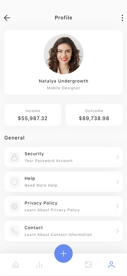 Personal Wallet Mobile App UI Kit - Screenshot 3