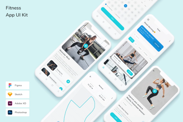 Fitness App UI Kit