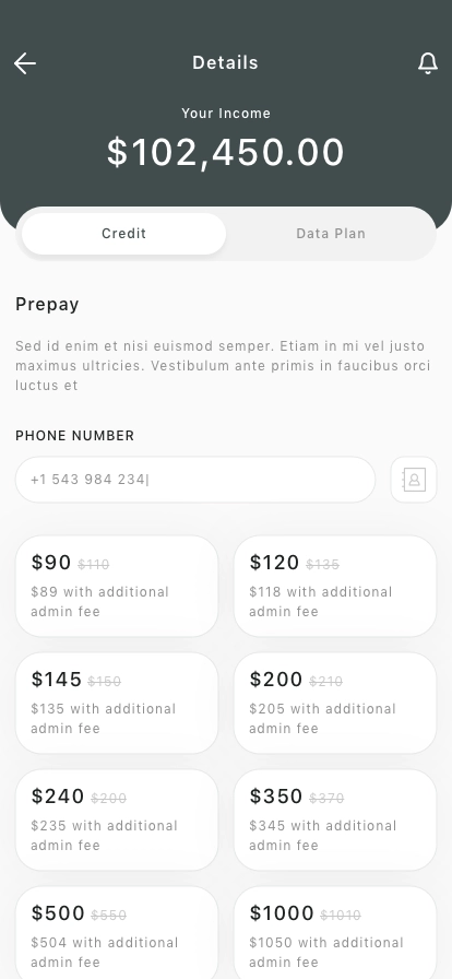 Wallet & Payments Mobile App UI Kit - Screenshot 5