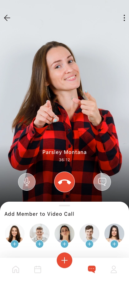 Team Meeting Mobile App UI Kit - Screenshot 5