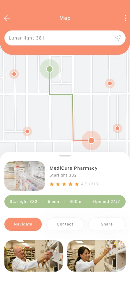 AI Healthcare Mobile App UI Kit - Screenshot 4