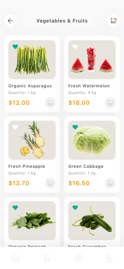 Grocery Shop Mobile App UI Kit - Screenshot 3