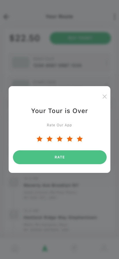 Public Transport Mobile App UI Kit - Screenshot 4