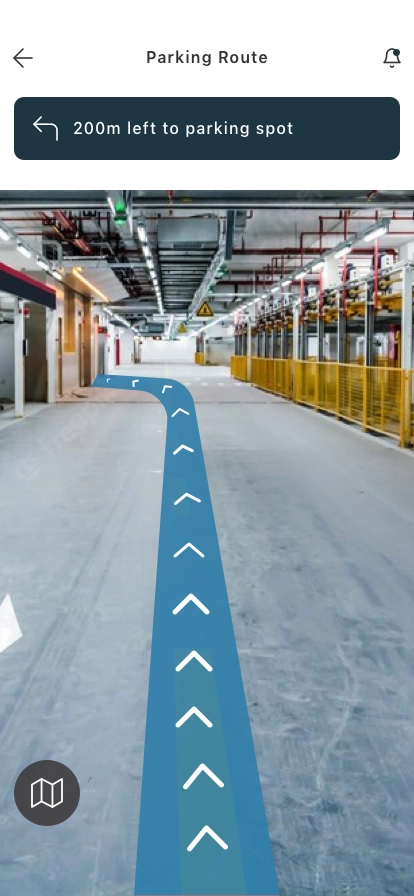 Find Parking Space Mobile App UI Kit - Screenshot 4