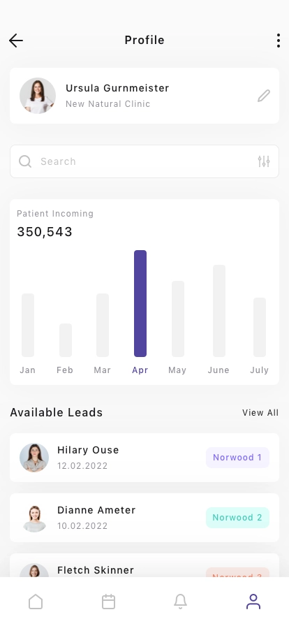 Mobile Dashboard App UI Kit - Screenshot 4
