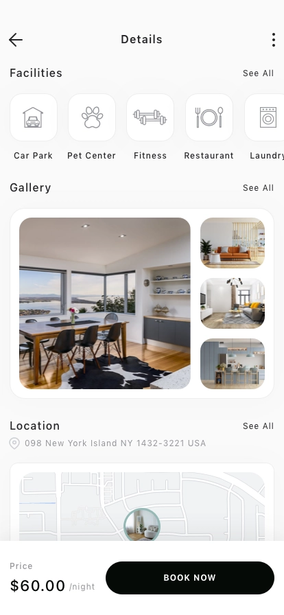 AI Real Estate Mobile App UI Kit - Screenshot 4