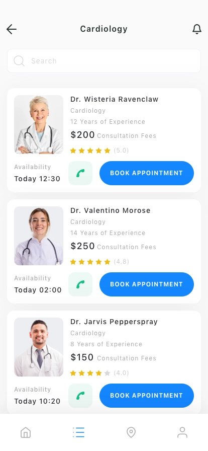 Healthcare Mobile App UI Kit - Screenshot 4
