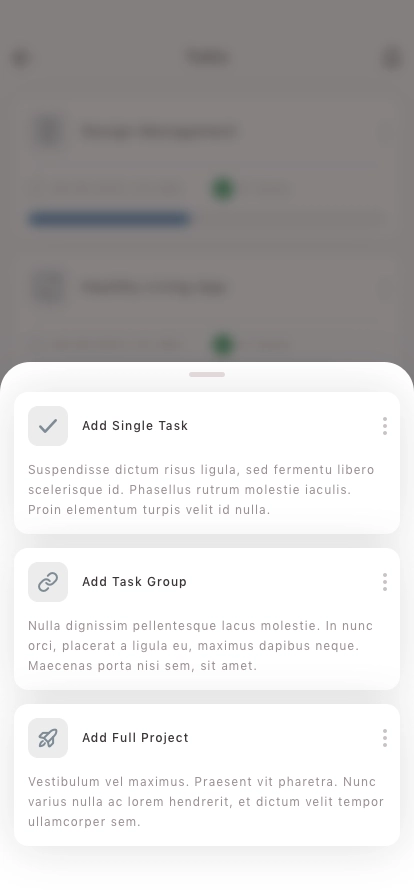 ToDo List Mobile App UI Kit - Screenshot 5