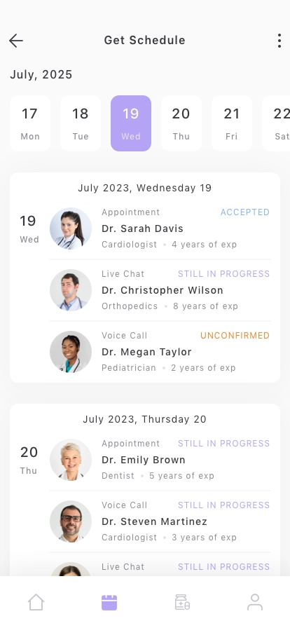AI Medicine Reminder Mobile App UI Kit - Screenshot 3