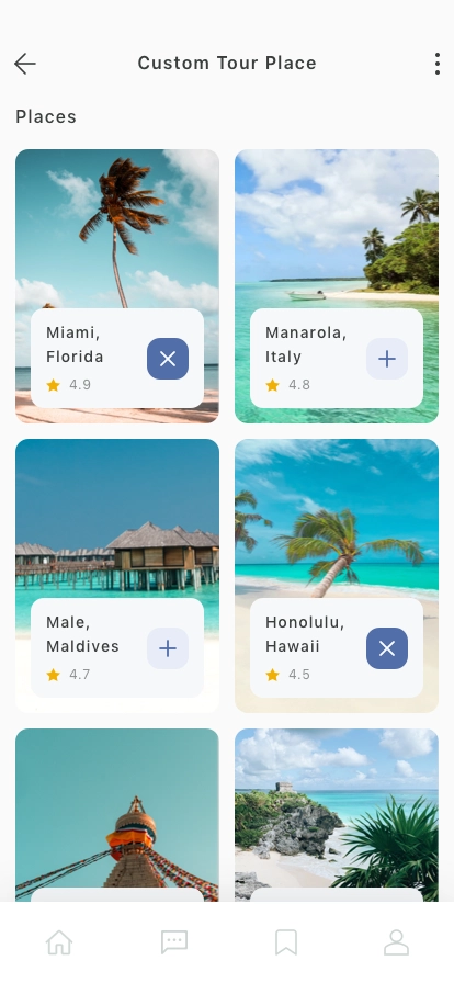 Trip & Explore Mobile App UI Kit - Screenshot 3