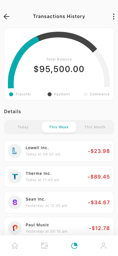 Online Banking Mobile App UI Kit - Screenshot 5