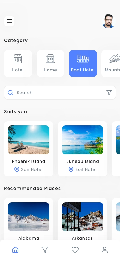 Travel App UI Kit - Screenshot 2