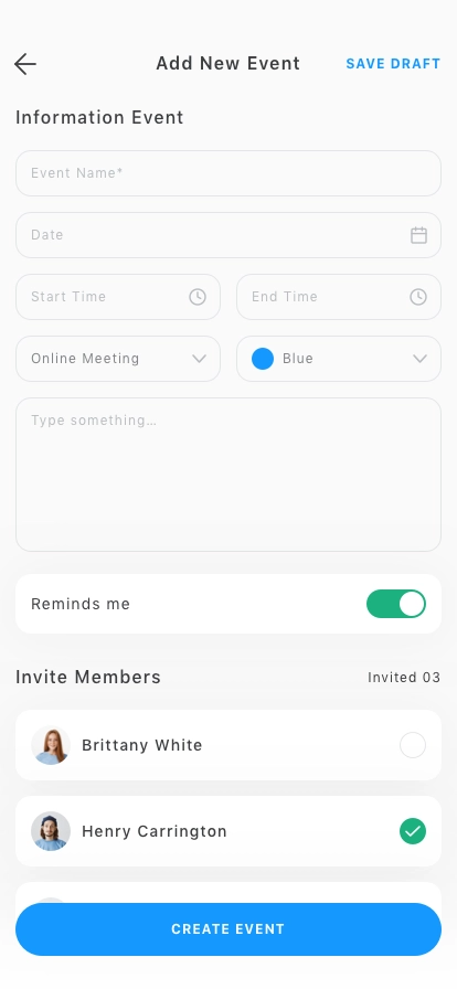 Work Tracker Mobile App UI Kit - Screenshot 2