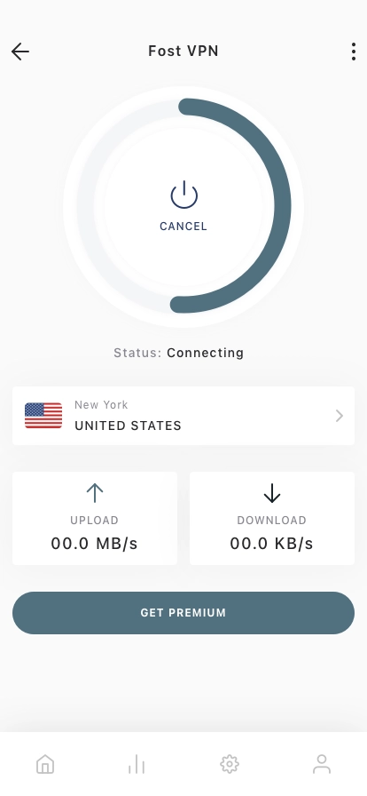 VPN Concept Mobile App UI Kit - Screenshot 5