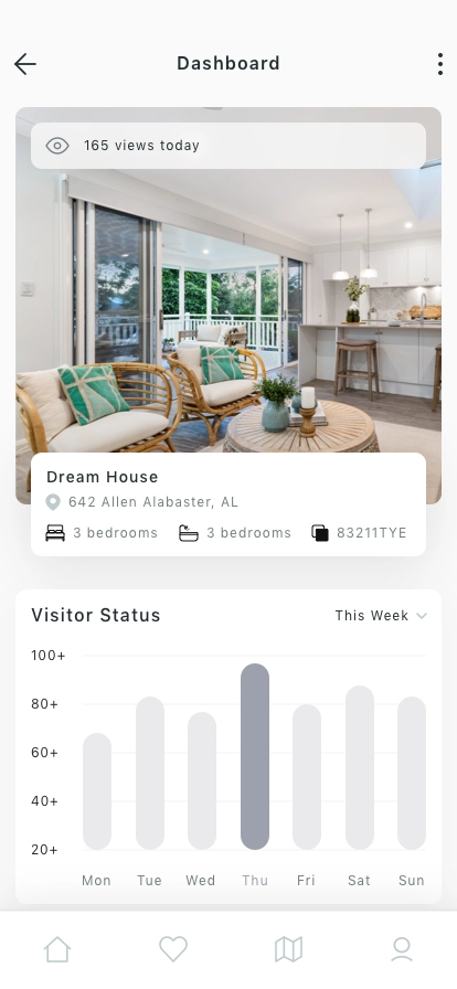 Property Finder Mobile App UI Kit - Screenshot 4
