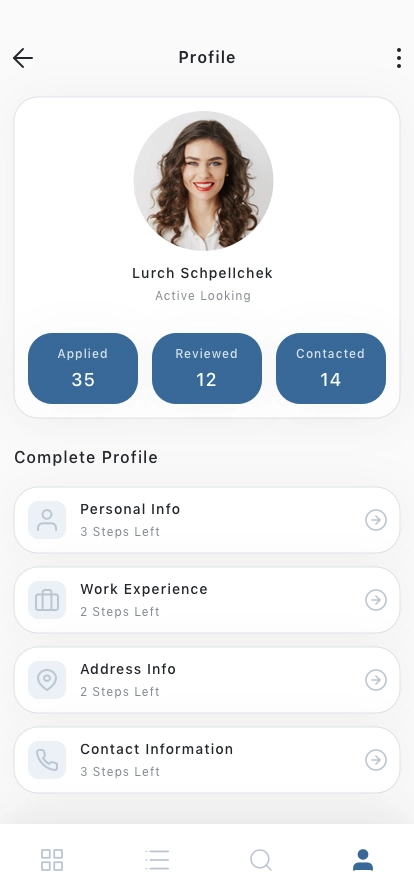 AI Job Finder Mobile App UI Kit - Screenshot 5