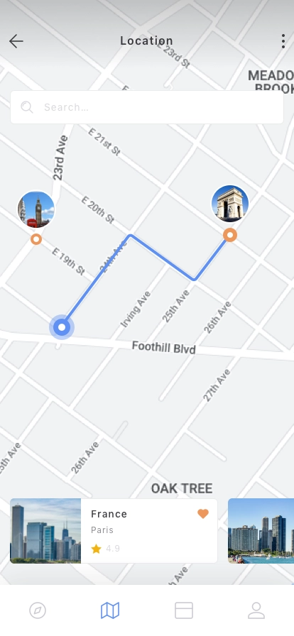 Tour & Travel Mobile App UI Kit - Screenshot 2