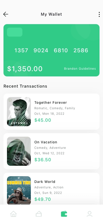 Movie Ticket Booking Mobile App UI Kit - Screenshot 4