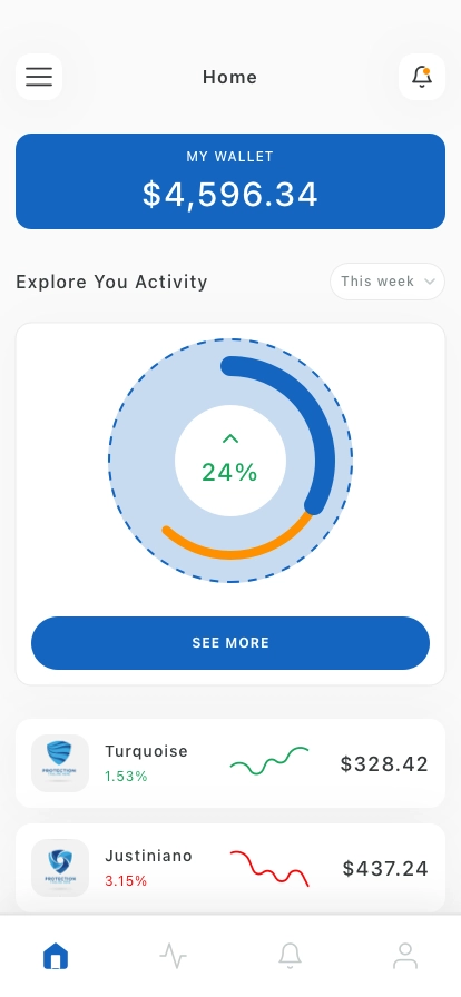 FX Trader Mobile App UI Kit - Screenshot 4