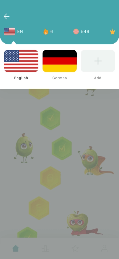 Language Learning Mobile App UI Kit - Screenshot 3