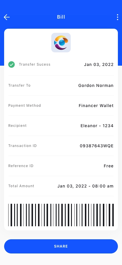Financial & Digital Wallet Mobile App UI Kit - Screenshot 4