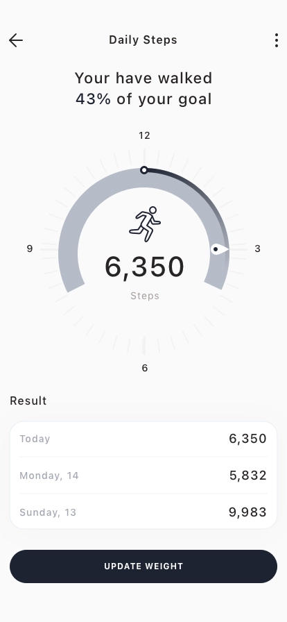 AI Fitness Training Mobile App UI Kit - Screenshot 4