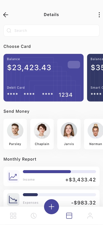 Personal Banking Mobile App UI Kit - Screenshot 3