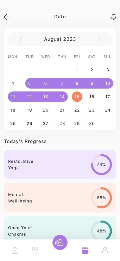 Yoga Mobile App UI Kit - Screenshot 5