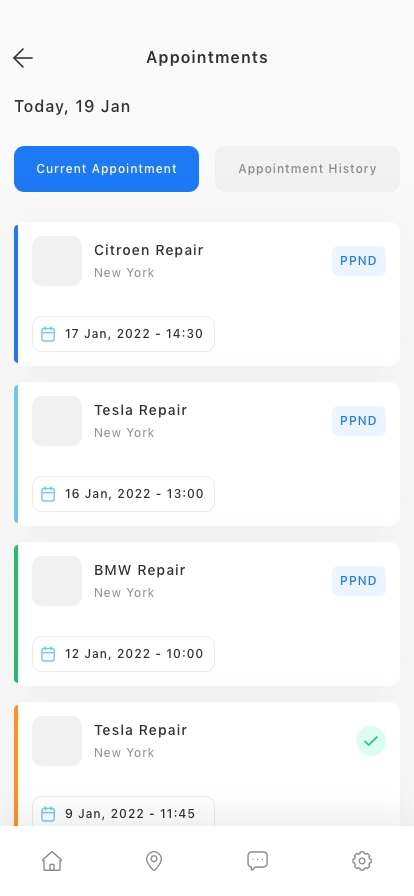 Car Repair Service App UI Kit - Screenshot 5
