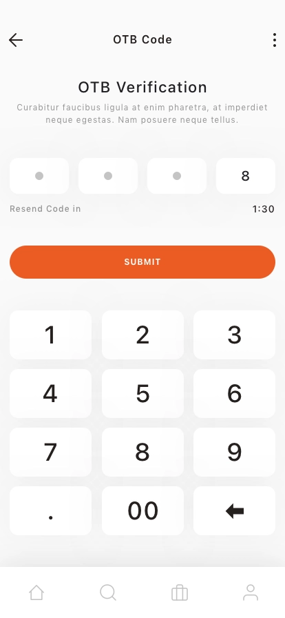Job Finder Mobile App UI Kit - Screenshot 1