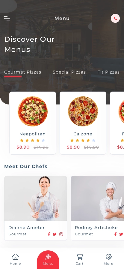 Pizza Delivery App UI Kit - Screenshot 20