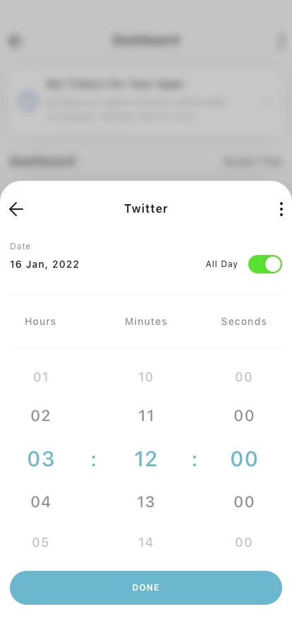 Digital Wellbeing Mobile App UI Kit - Screenshot 3