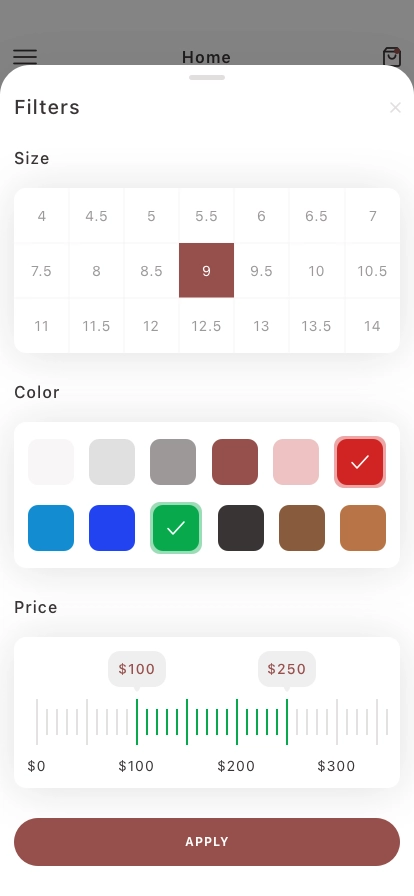 Shoe Store Mobile App UI Kit - Screenshot 3