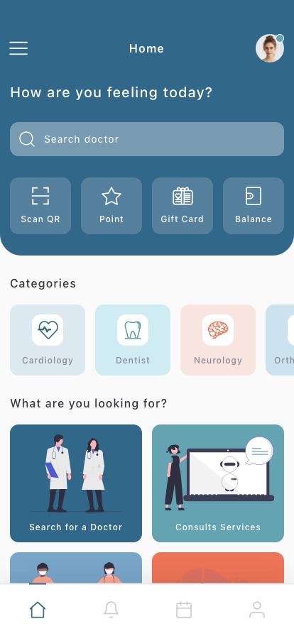 Medical Mobile App UI Kit - Screenshot 1