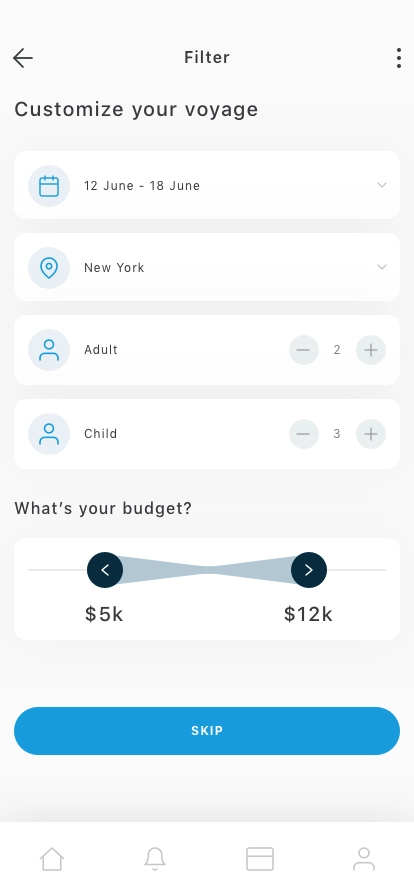Yacht Booking Mobile App UI Kit - Screenshot 4