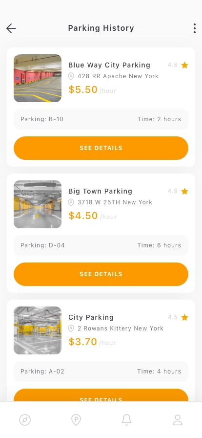 Garage Finder Mobile App UI Kit - Screenshot 4