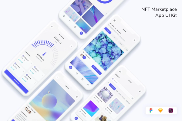 NFT Marketplace App UI Kit