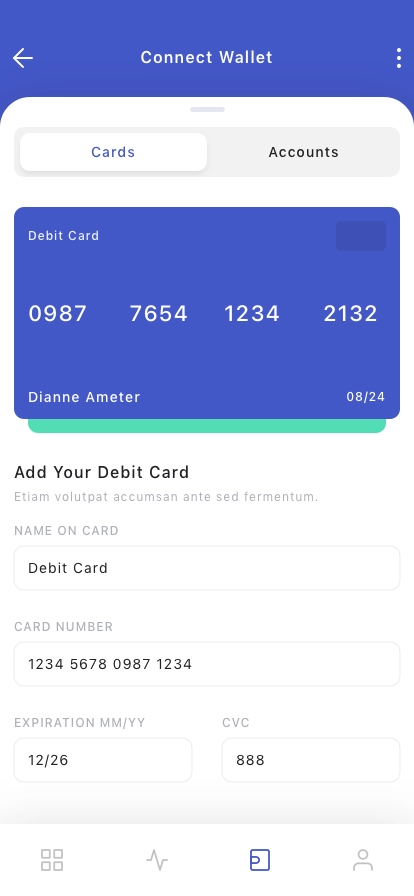 Expense & Income Manager Mobile App UI Kit - Screenshot 5