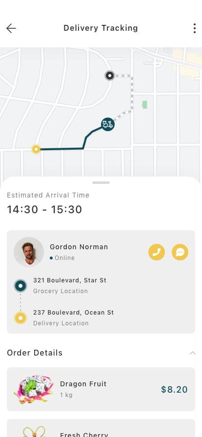 Grocery Delivery Mobile App UI Kit - Screenshot 5