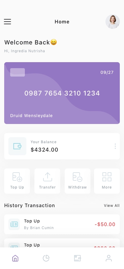 Banking Mobile App UI Kit - Screenshot 1