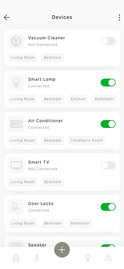 Smart Home Control Mobile App UI Kit - Screenshot 4