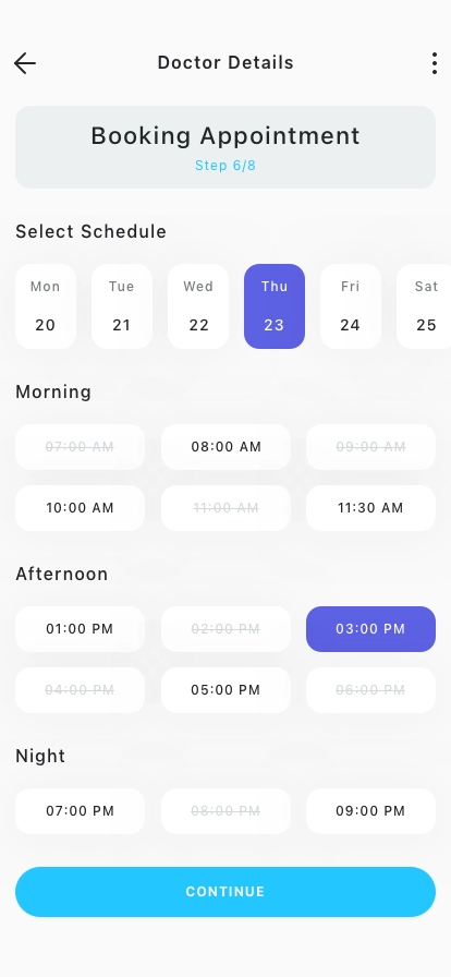 Clinic Mobile App UI Kit - Screenshot 3