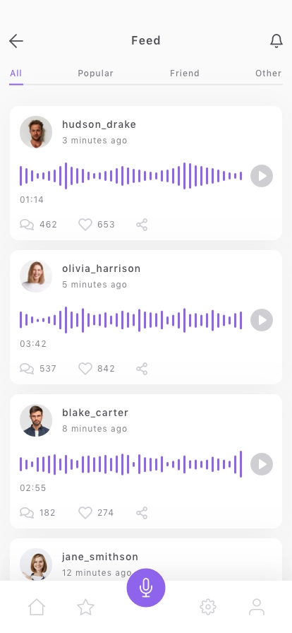 Voice Analysis Mobile App UI Kit - Screenshot 4
