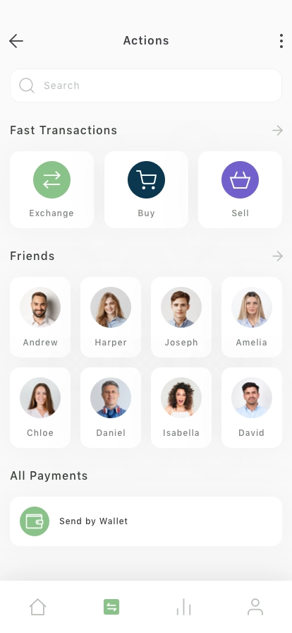 Crypto Wallet Mobile App UI Kit - Screenshot 3