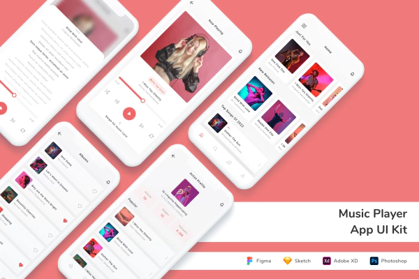 Music Player App UI Kit