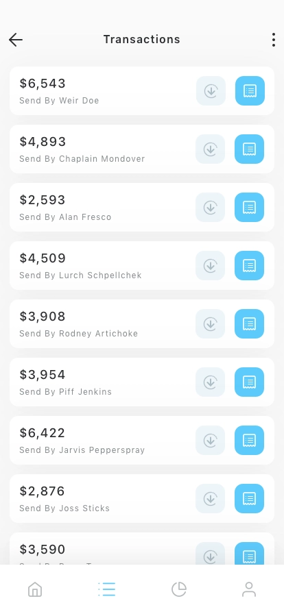 Wallet & Banking Mobile App UI Kit - Screenshot 2