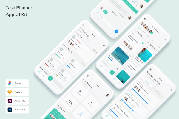 Task Planner App UI Kit