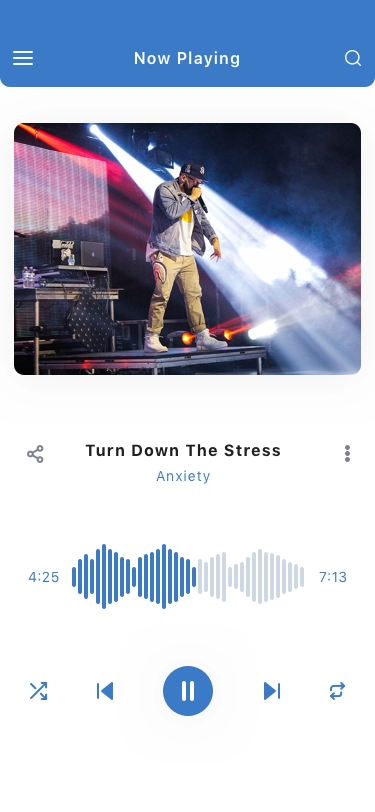Music Player App UI Kit - Screenshot 5